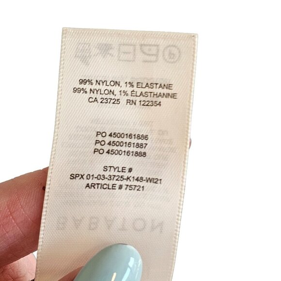 Babaton Grey One Shoulder Ribbed Sculpt Knit Cropped Top Sz L - Picture 8 of 9